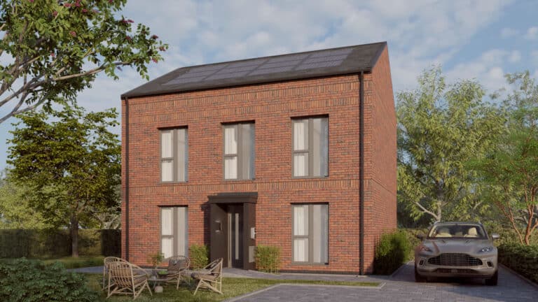 plumb blossom 3 bed detached home - red brick